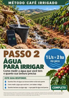Capa — Água para irrigar