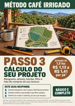Capa — Cálculo do seu projeto